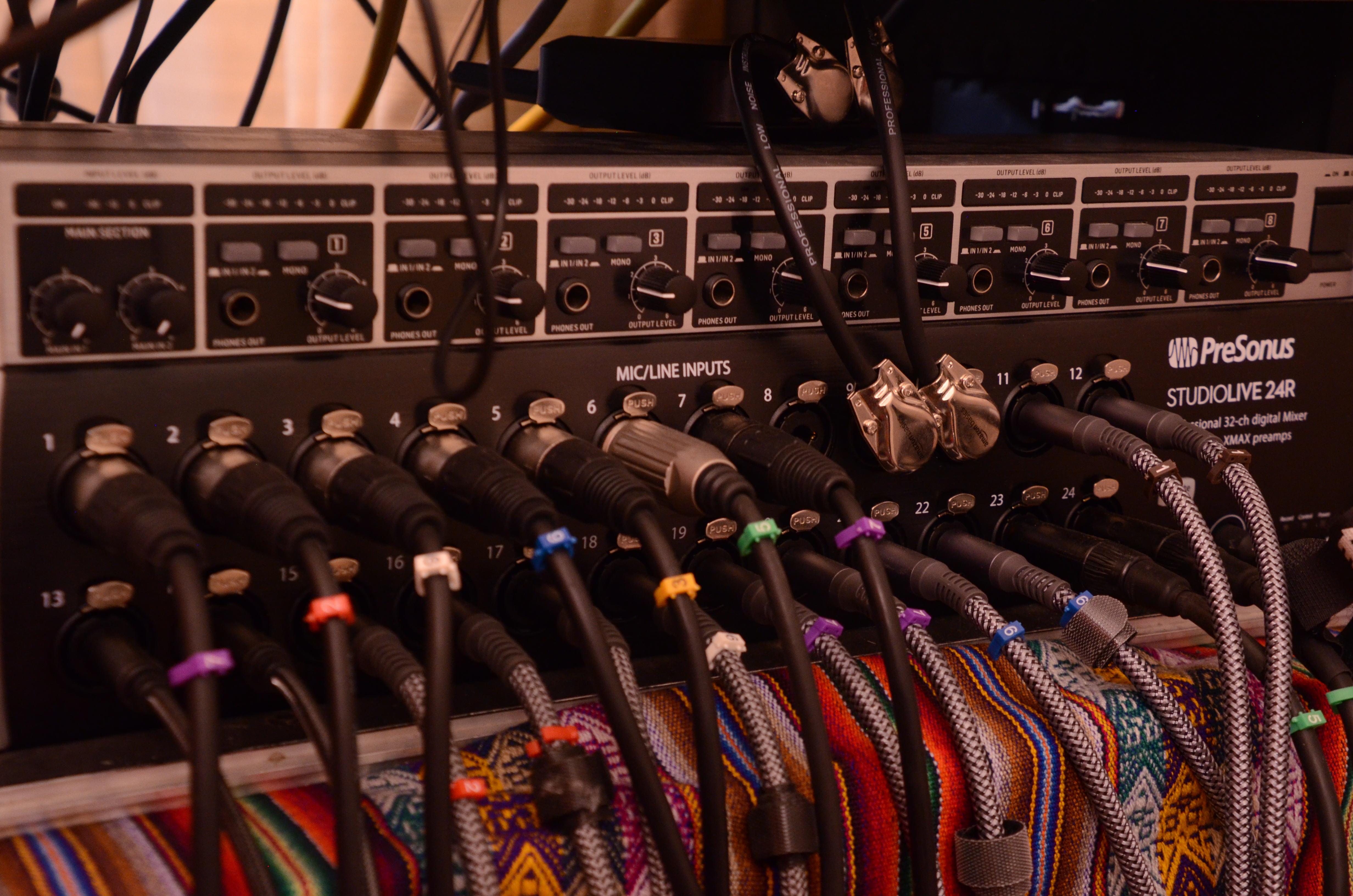 Interfaz de audio — Post-producción Cine